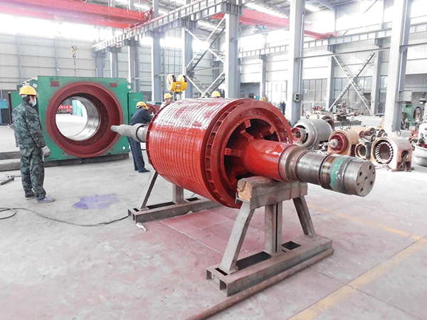 西安西瑪高壓電機轉(zhuǎn)子磁心的調(diào)整方法。