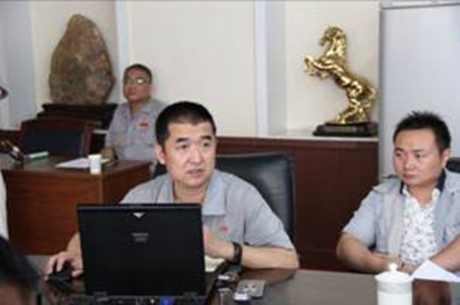 泰富西瑪電機技術(shù)中心張幫寧主任講話